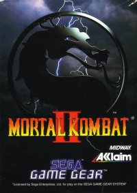 Mortal Kombat II Sega Game Gear  box art